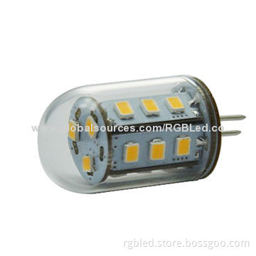 G4/G6.35 Bulb with cover, 3.0W, 24pcs 2835SMD, 270-280lm